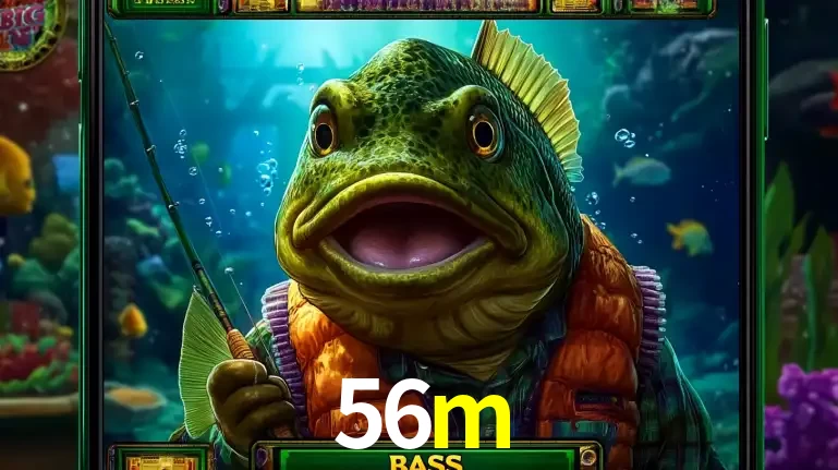Personagem de peixe pescador do popular jogo de slot com tema de pescaria, uma das emocionantes opções de caça-níqueis para jogar e ganhar no cassino 56m.
